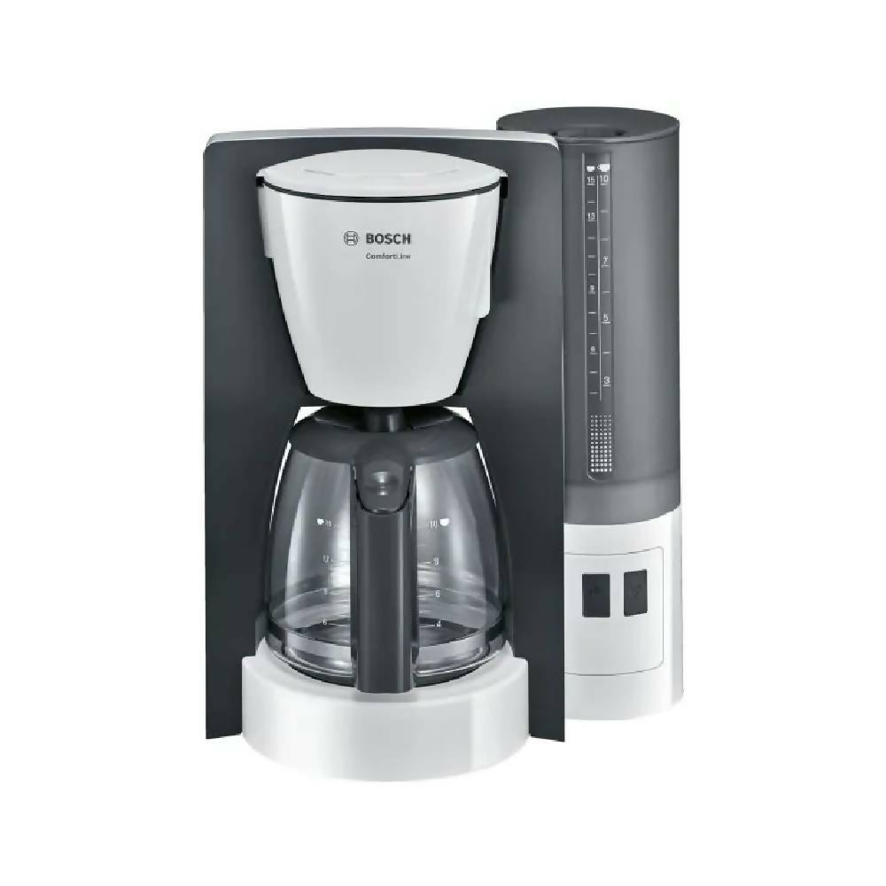 Bosch Coffee Machine 1200 Watt 1.25 Liter White * Grey TKA6A041. Bosch Coffee Machine 1200 Watt 1.25 Liter White * Grey TKA6A041.